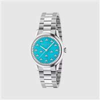 Armbanduhr Gucci Dame G-Timeless in Stahl YA1265044 - YA1265044